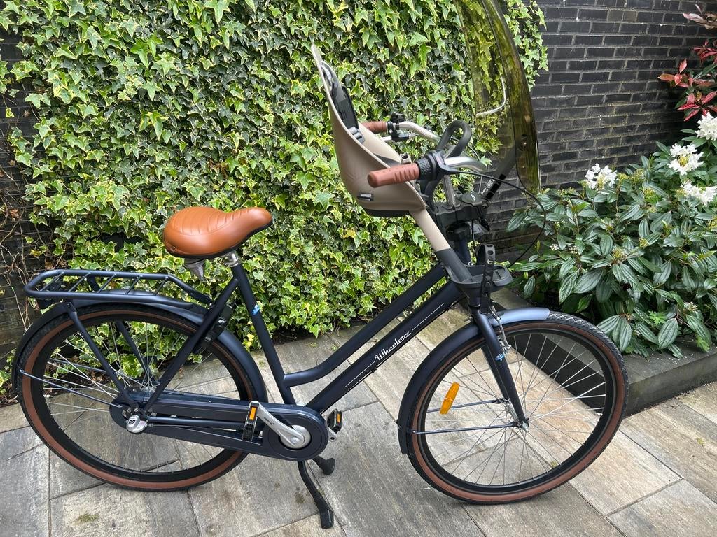 Wheelerz Cargo fiets 28 inch met Urban Iki kinderzitje, Terugtraprem, Versnellingen, 56 cm of meer, Zo goed als nieuw