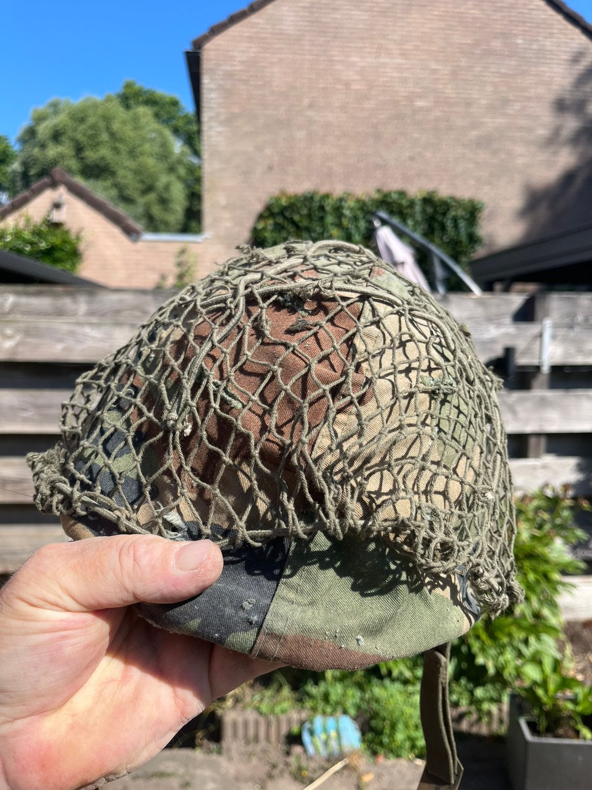 Legerhelm, Ophalen, Landmacht, Nederland, Helm of Baret