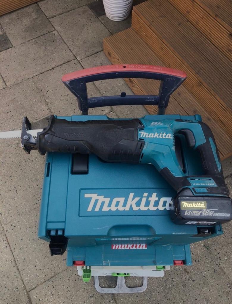 Recipro zaag makita, Verzenden, Gebruikt