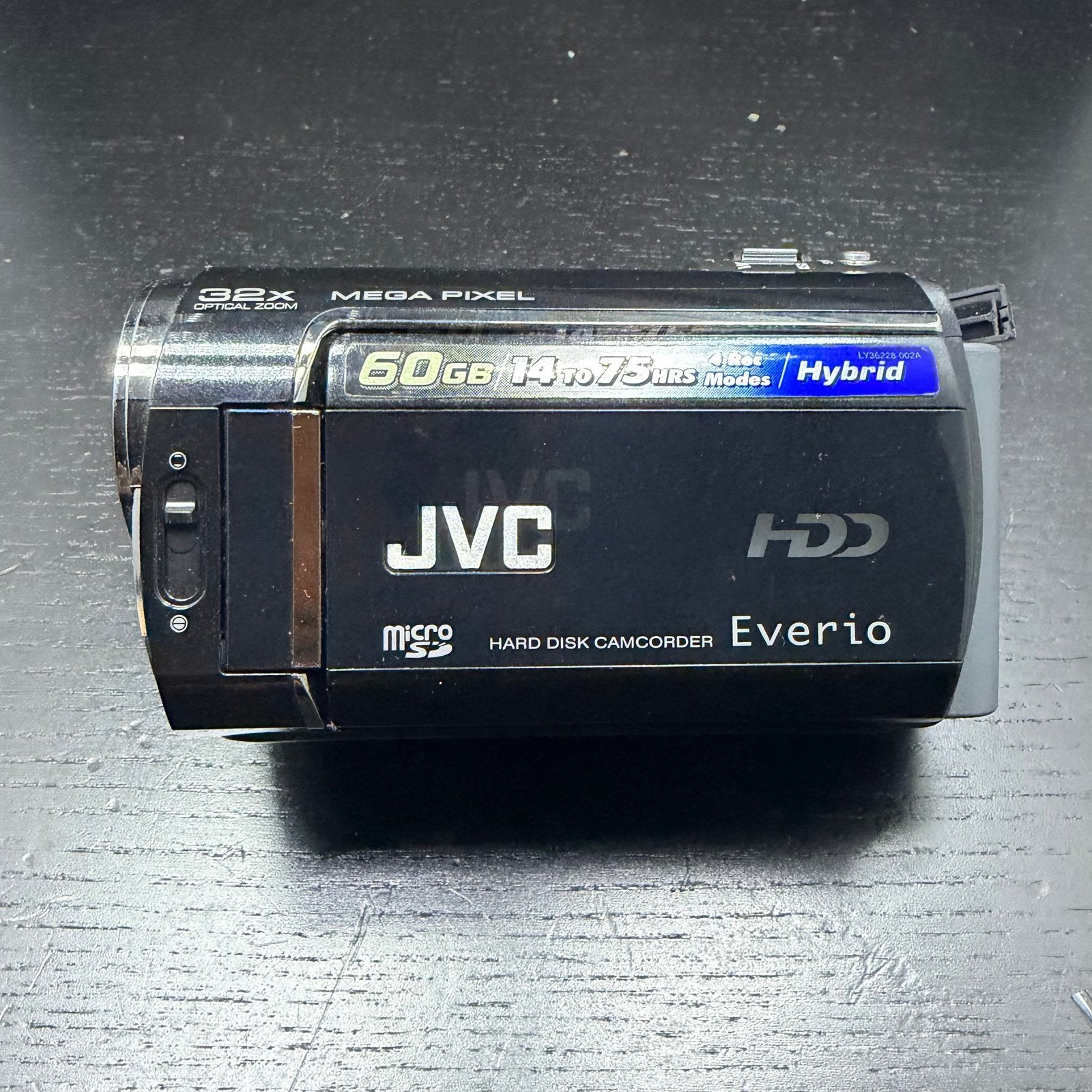 JVC Everio GZ-MG465BE 60GB HDD videocamera met accessoires, G, Verzenden, JVC, 20x of meer