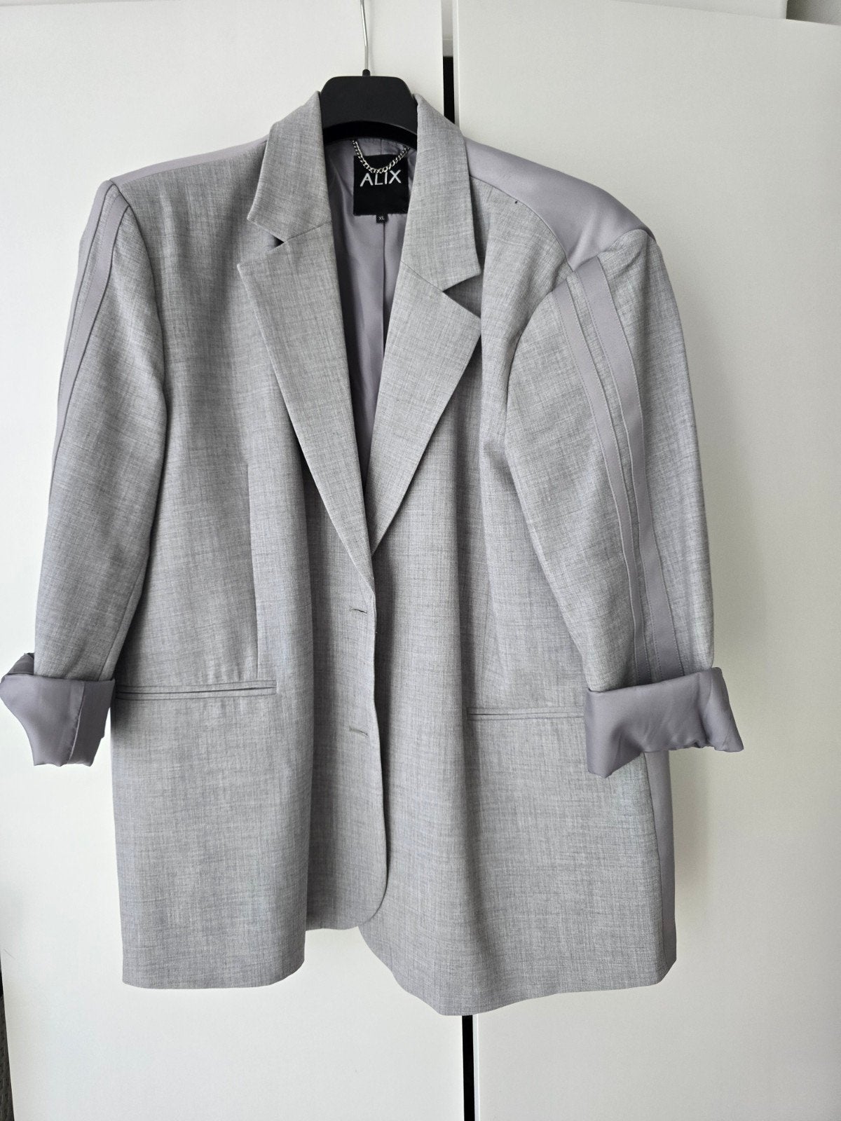 alix the label blazer maat XL grijs, Ophalen of Verzenden, Zo goed als nieuw, Maat 56/58 (XL), Grijs