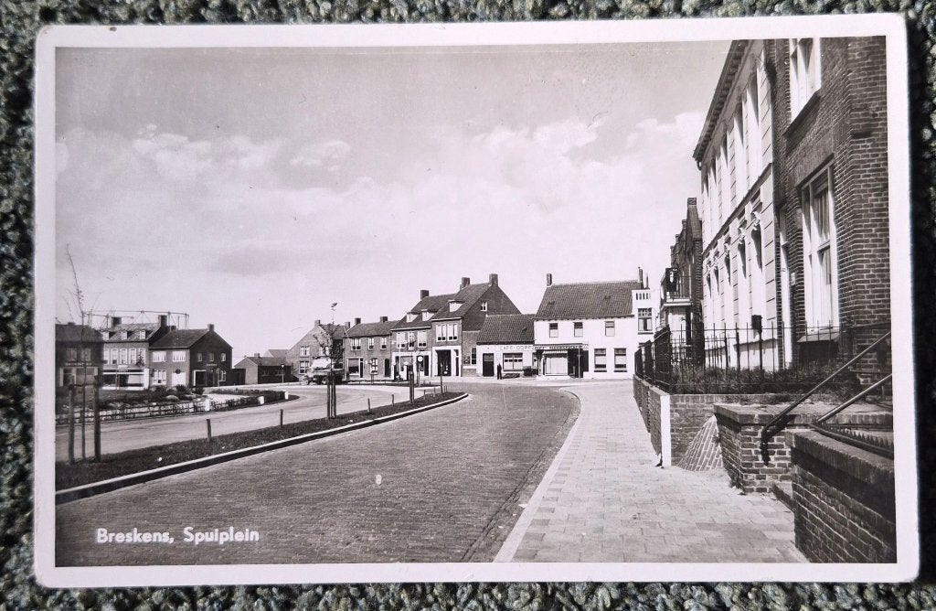 Breskens, Spuiplein, Ophalen of Verzenden, 1960 tot 1980, Ongelopen, Zeeland