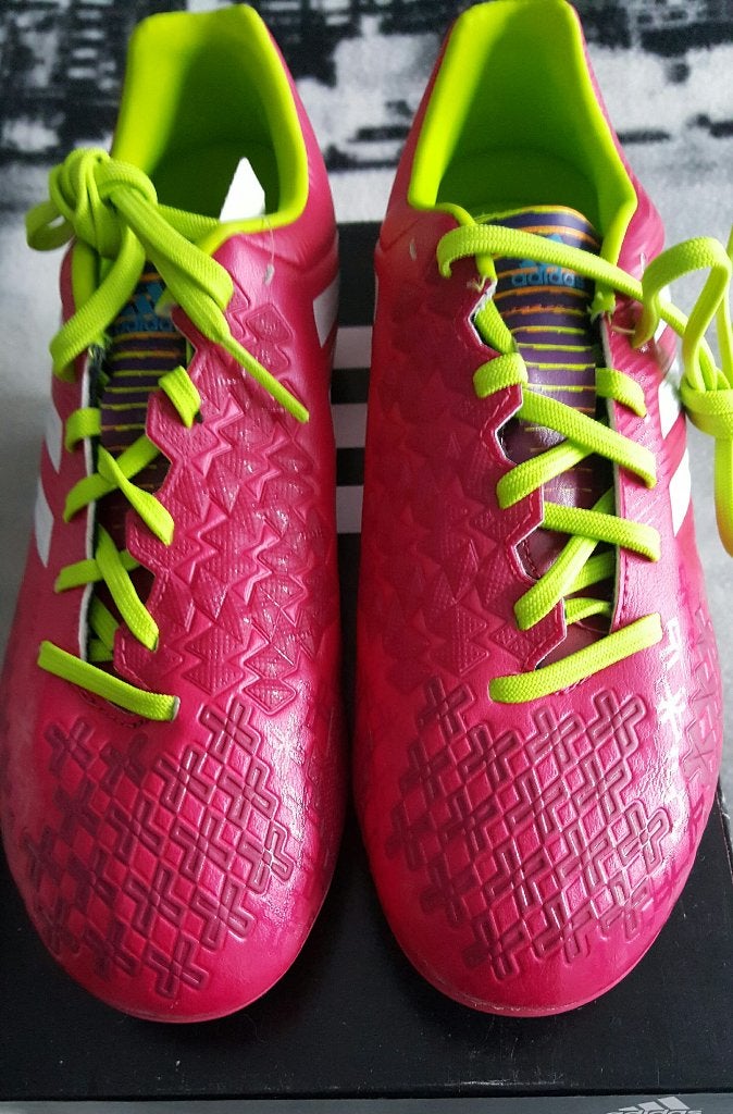 ADIDAS roze Absolado LZ TRX FG J voetbalschoenen UK 5 mt 38, Ophalen, Maat XS of kleiner, Schoenen, Zo goed als nieuw