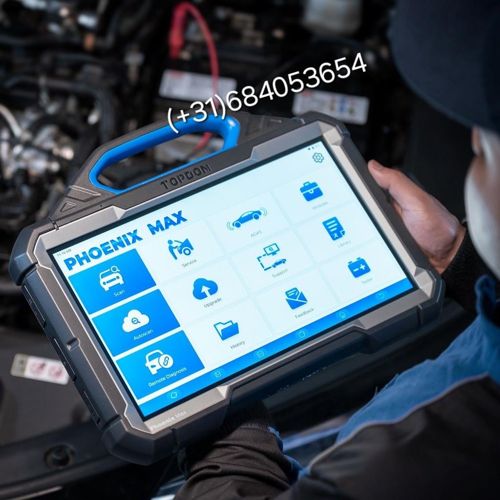 Topdon Phoenix MAX OBFCM J2534 Ecu Coderen Pass Thru, Ophalen of Verzenden, Nieuw