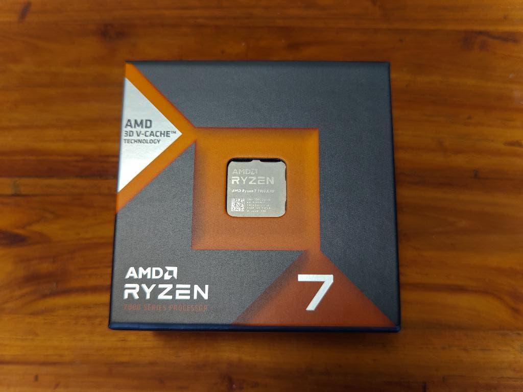 AMD Ryzen 7 7800X3D Boxed, Computers en Software, Processors, 8-core, AM5, Ophalen of Verzenden, Zo goed als nieuw