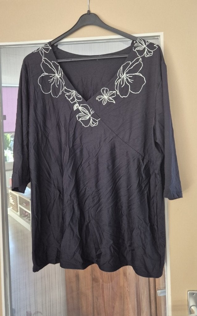 Dames Longsleeve, zwart, maat XL, Kleding | Dames, Zwart, Maat 46/48 (XL) of groter, Ophalen of Verzenden, Lange mouw