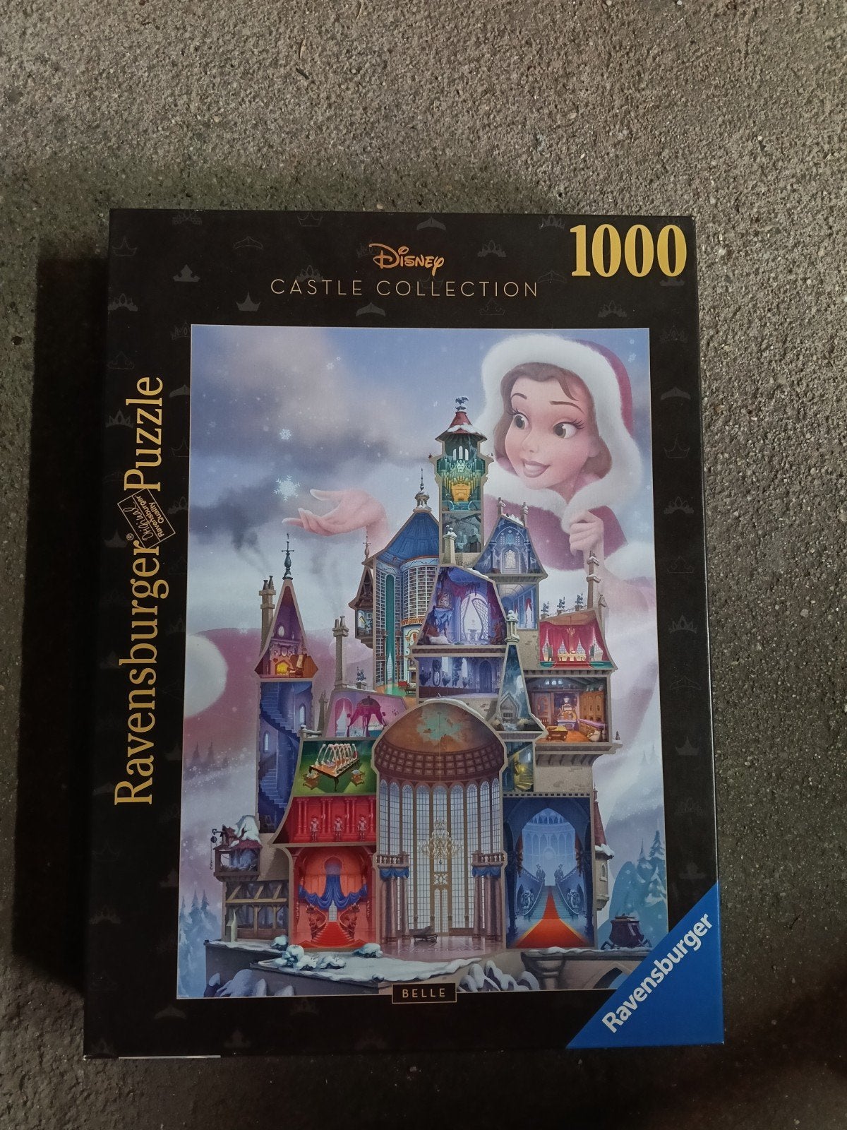 Disney castle collection - Belle, Ophalen of Verzenden, 500 t/m 1500 stukjes, Zo goed als nieuw, Legpuzzel