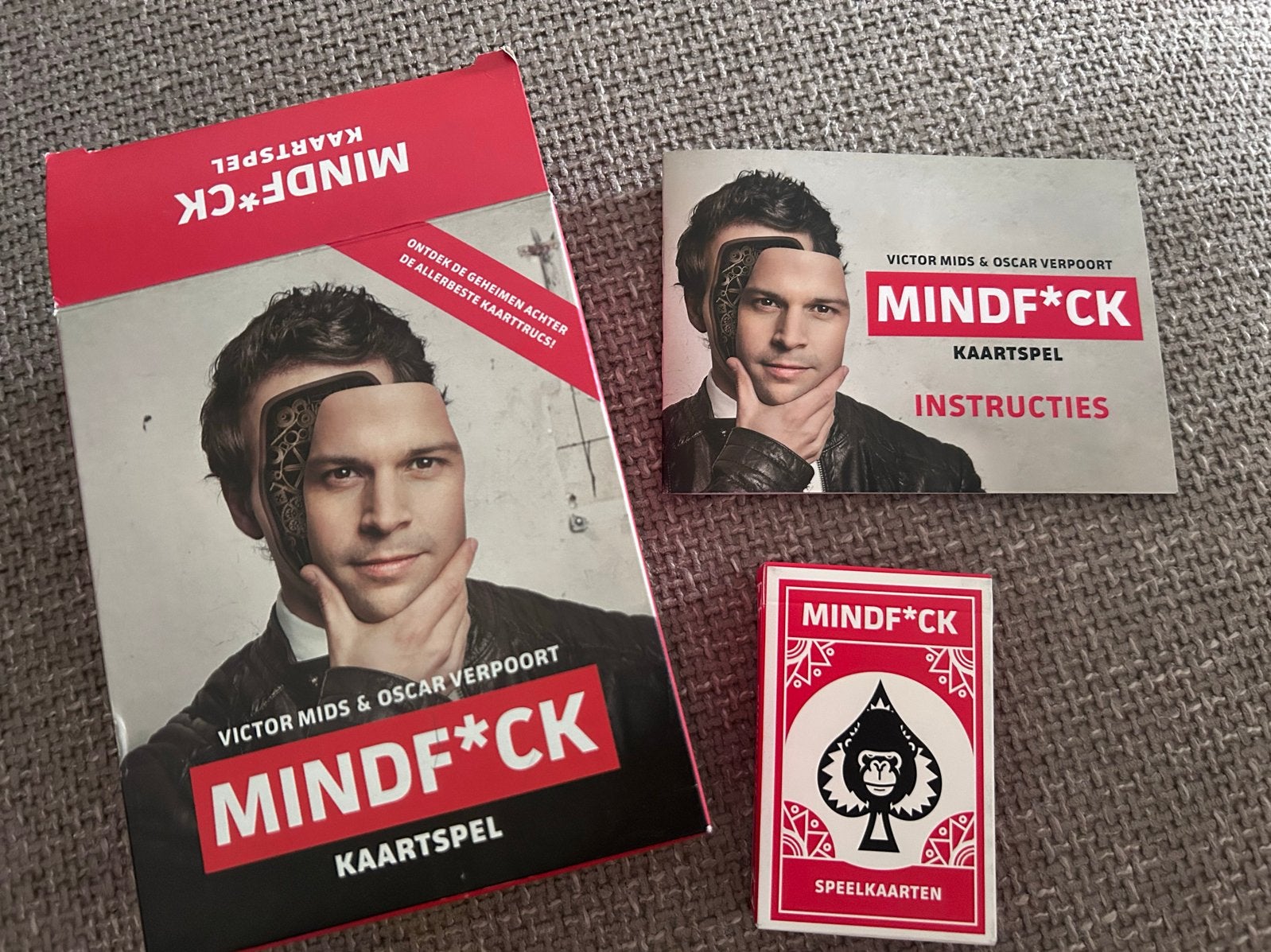 Mindf*ck Kaartspel mindfuck Victor Mids & Oscar Verpoort, Een of twee spelers, Ophalen of Verzenden, Nieuw