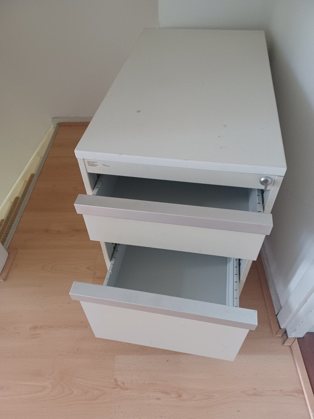ijzeren ladekast retro, Ophalen, Gebruikt, Oude ladekast voor kantoor