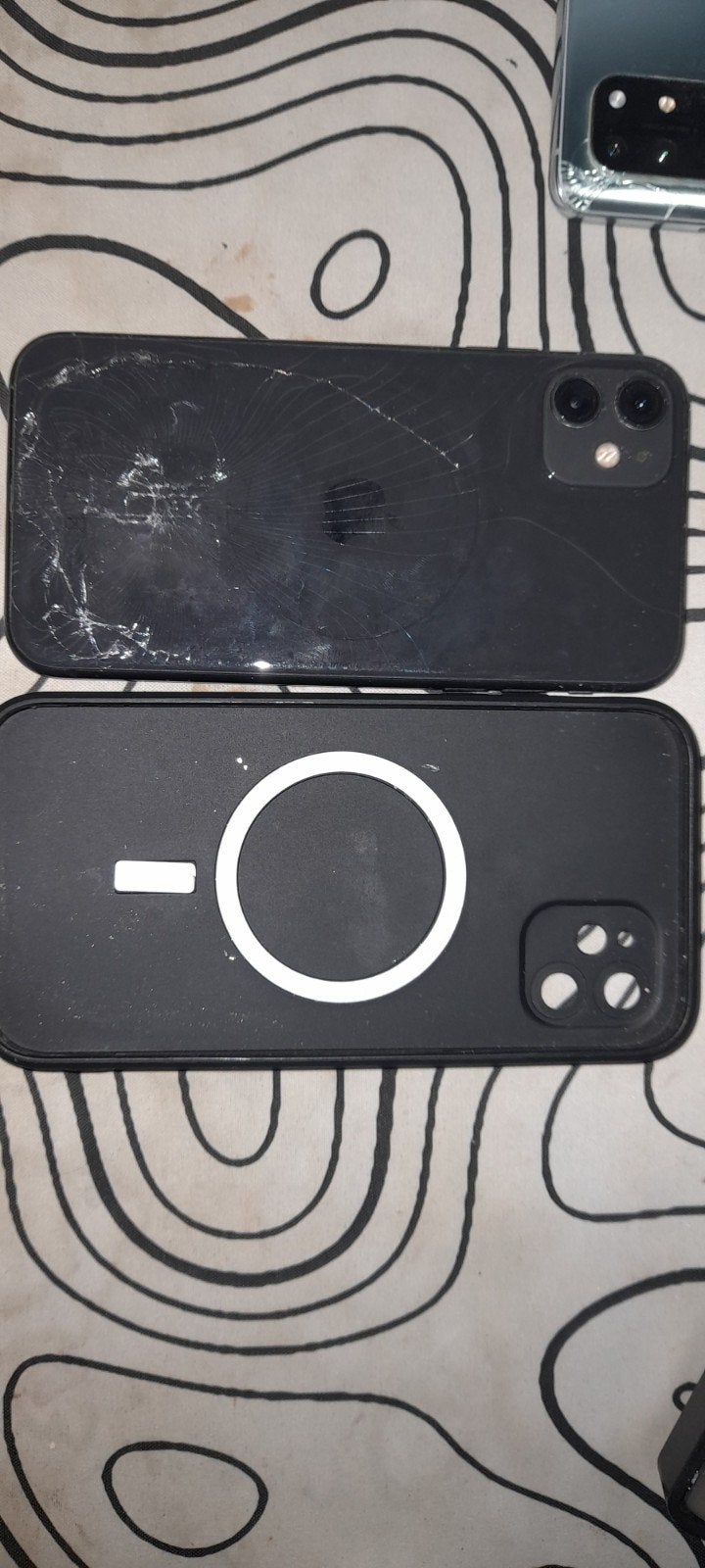 iPhone 11 met defect scherm, 70 %, Verzenden, Zwart, IPhone 11