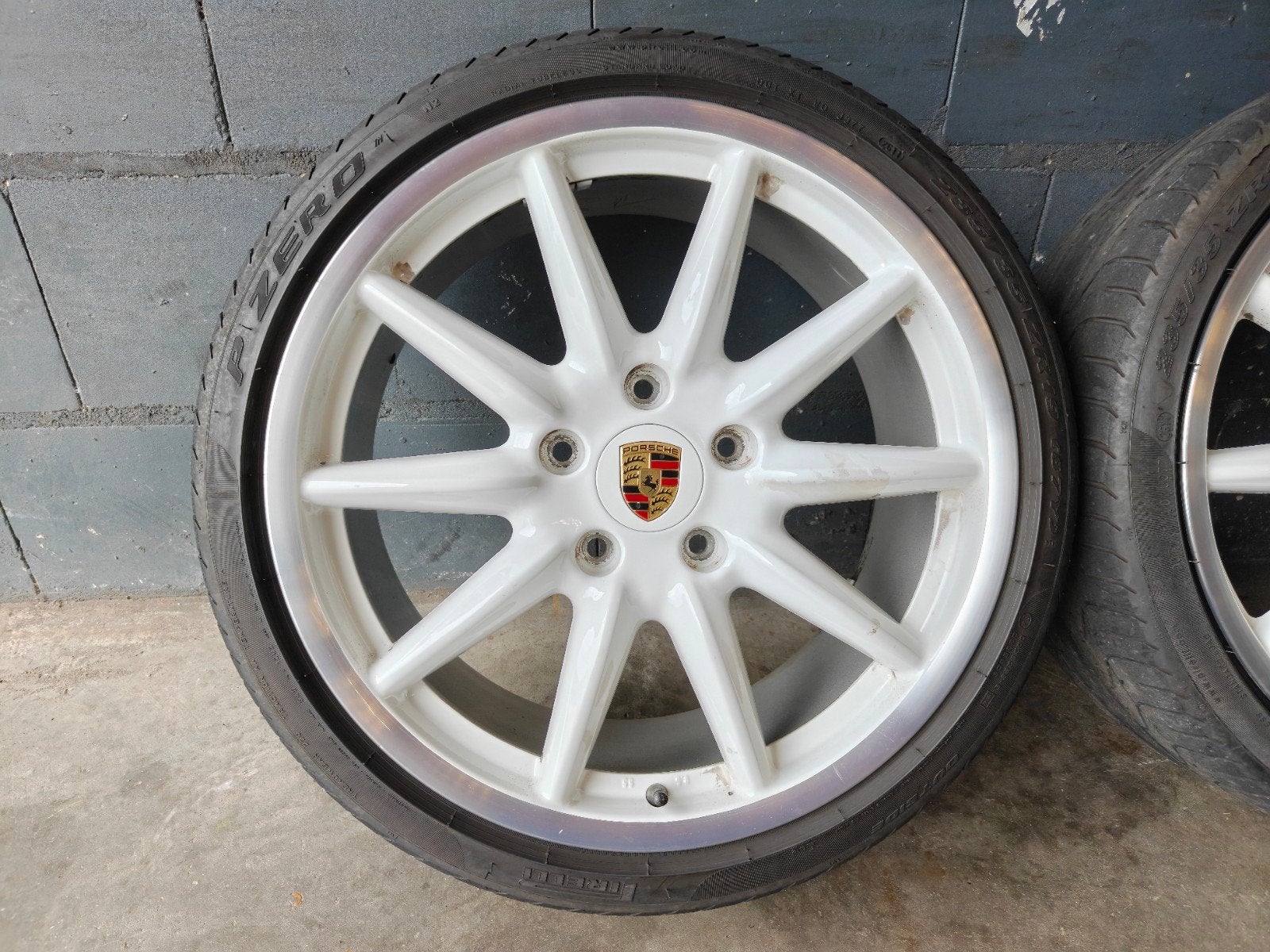 19" Originele Porsche 911 997 Velgenset Carrera Sport, Auto-onderdelen, 19 inch, Gebruikt, Velg(en), Onbekend