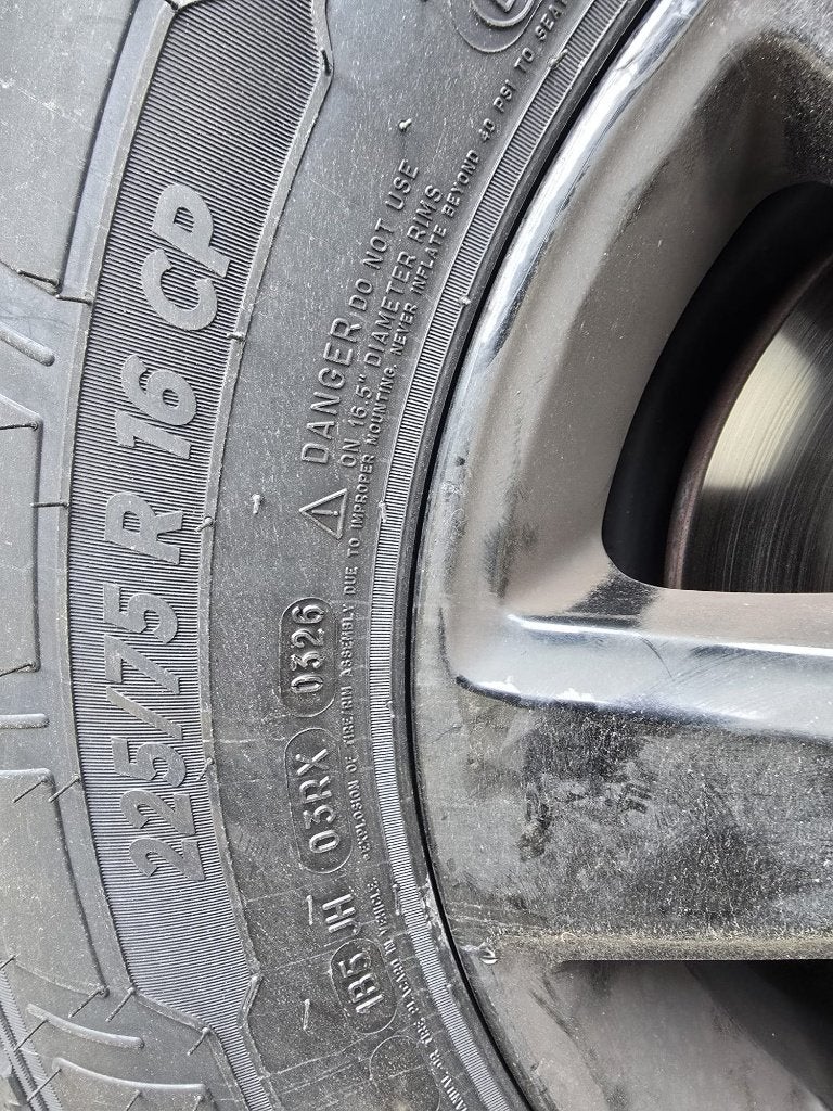 camperbanden 225/75 R16 CP, 16 inch, All Season, Band(en), 225 mm