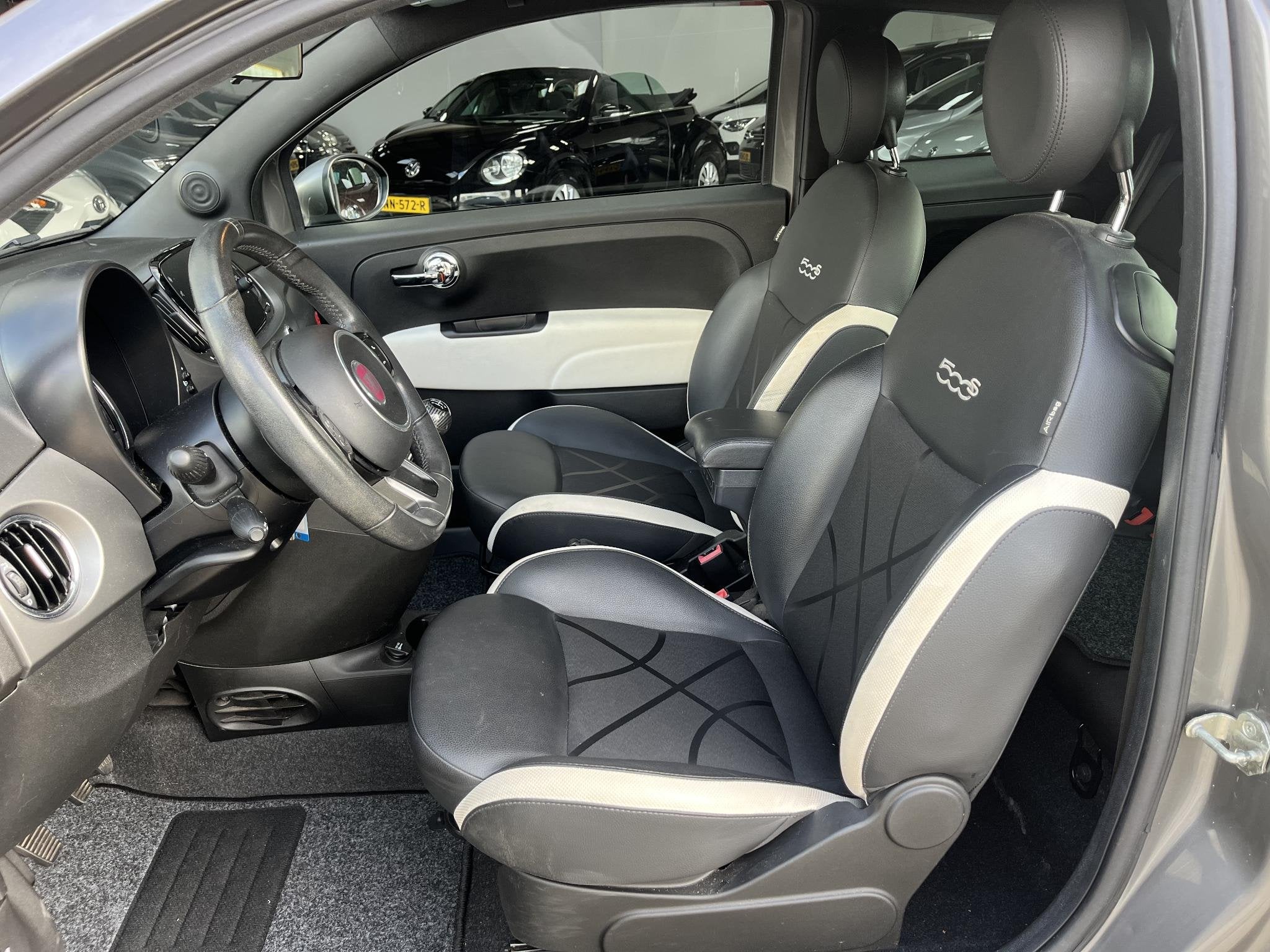 Fiat 500 0.9 TwinAir Turbo Sport, Voorwielaandrijving, Gebruikt, Leder en Stof, 905 kg