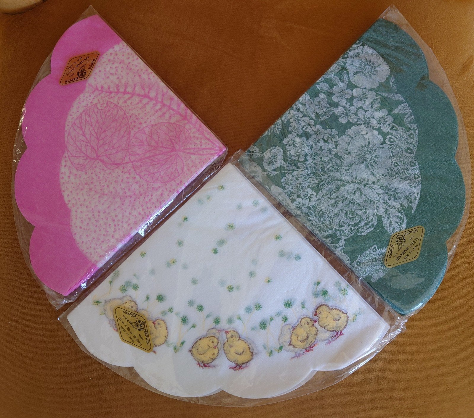 Half ronde servetten retro vintage, Ophalen of Verzenden, Overige typen