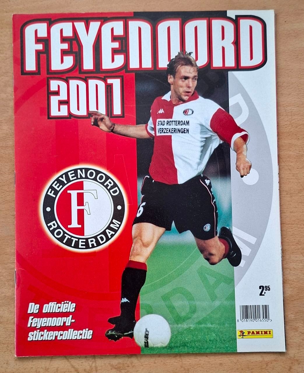 Compleet Feyenoord Panini stickeralbum 2001, Ophalen of Verzenden, Zo goed als nieuw, Feyenoord, Boek of Tijdschrift