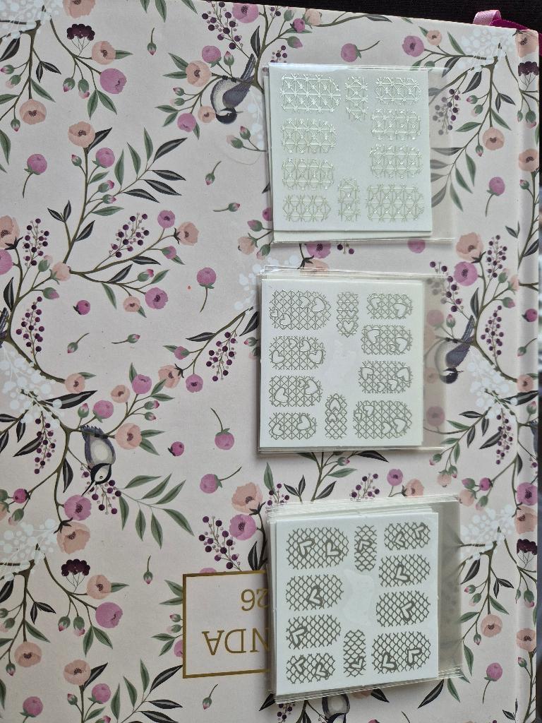 Diverse nail art stickers, Ophalen of Verzenden, Nieuw, Overige kleuren, Handen en Nagels