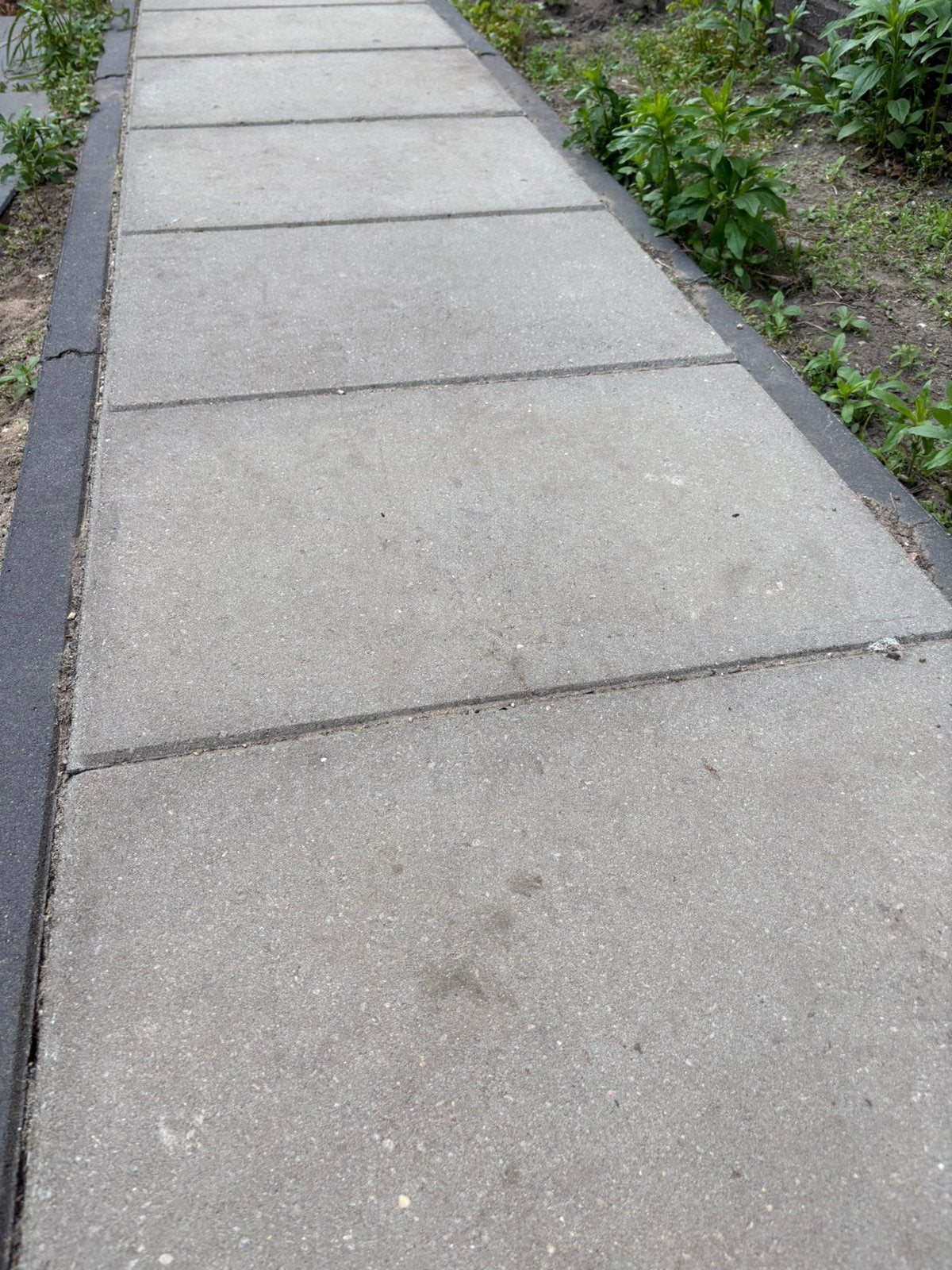 Betontegel 60x40 grijs, Ophalen, Zo goed als nieuw, 10 m² of meer, Beton