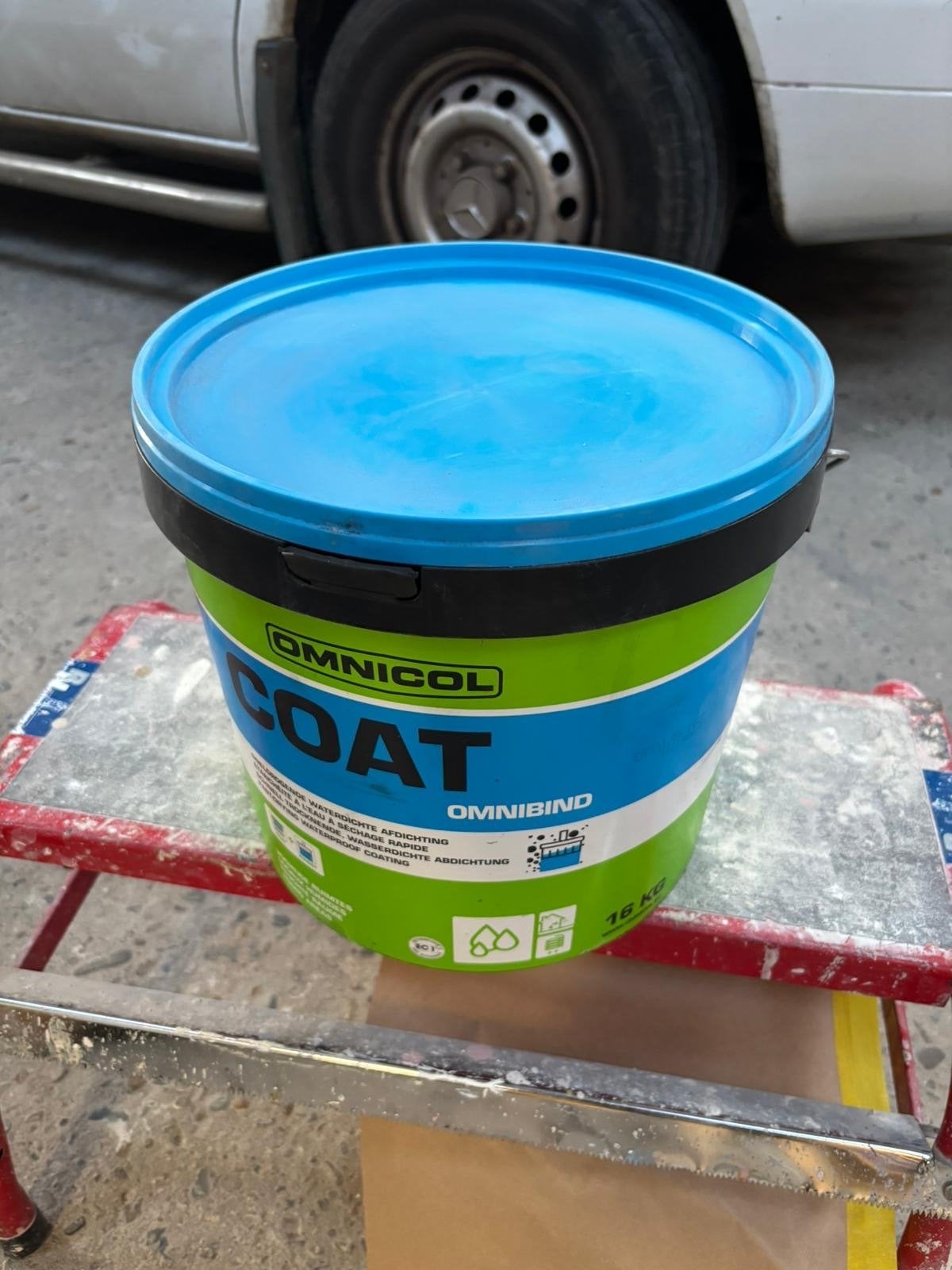 Omnicol Omnibind Coat - Waterdichte afdichting 16 kg, Ophalen, Overige kleuren, Nieuw, Verf