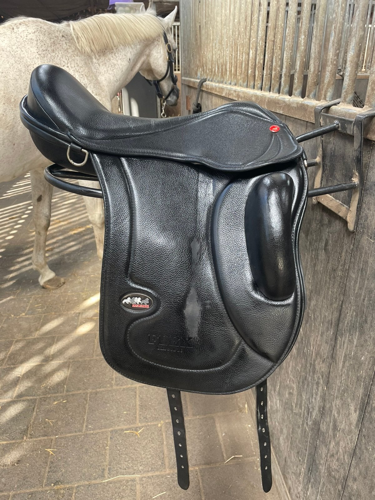 Kalslujd FLEX boomloos ijslander zadel 17”, Gebruikt, Vlakke zit, M (17 inch), Ophalen of Verzenden