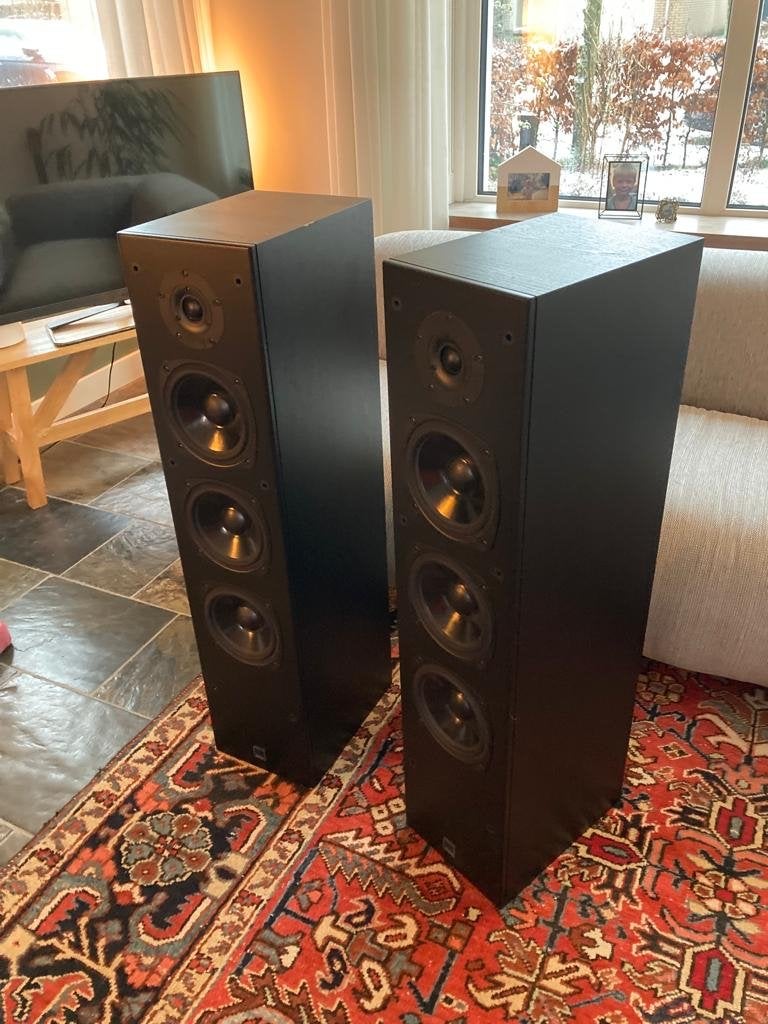 Dali 606 Vloerstaande Luidsprekers - Set, Audio, Tv en Foto, Luidsprekers, Ophalen, Vloerstaande luidspreker, Gebruikt, Basreflex