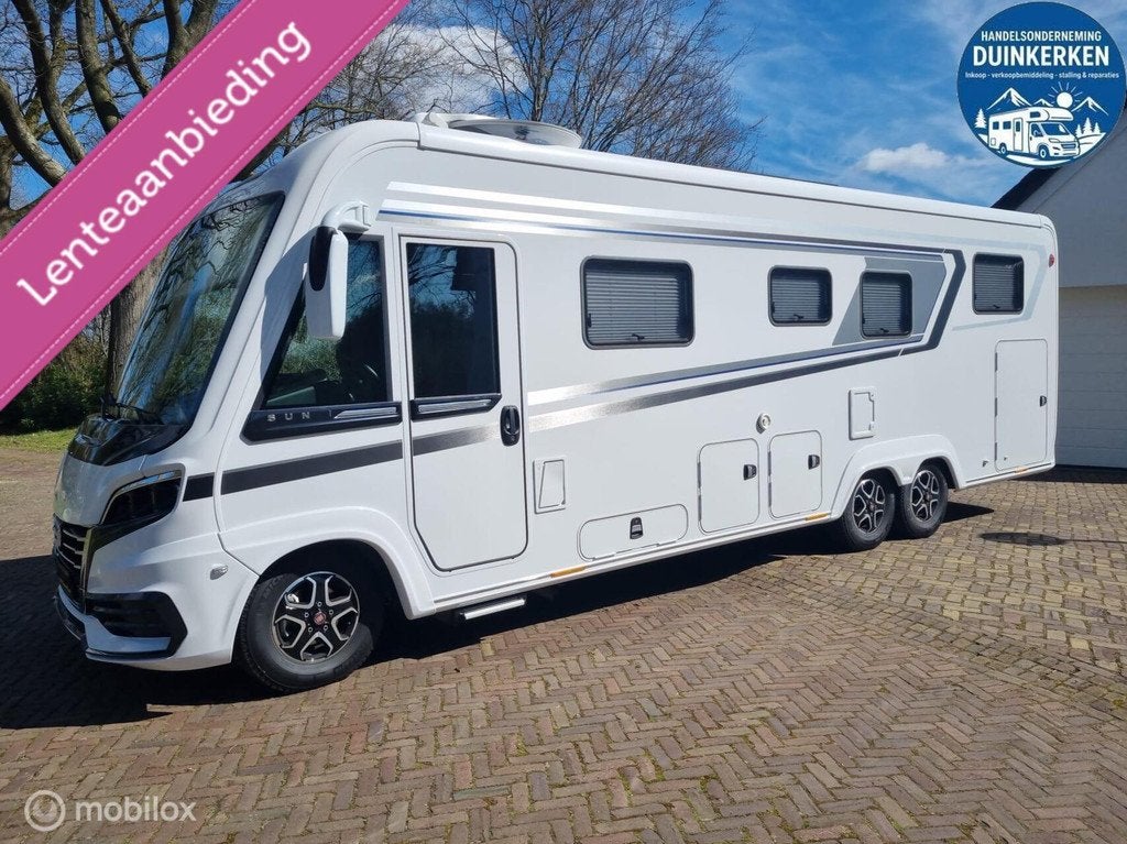 KNAUS SUN I 900 – LUXE INTEGRAAL CAMPER ABSOLUTE TOPKLASSE, Bolster 3 emmer compascuum, Handelsonderneming Duinkerken, Bedrijf