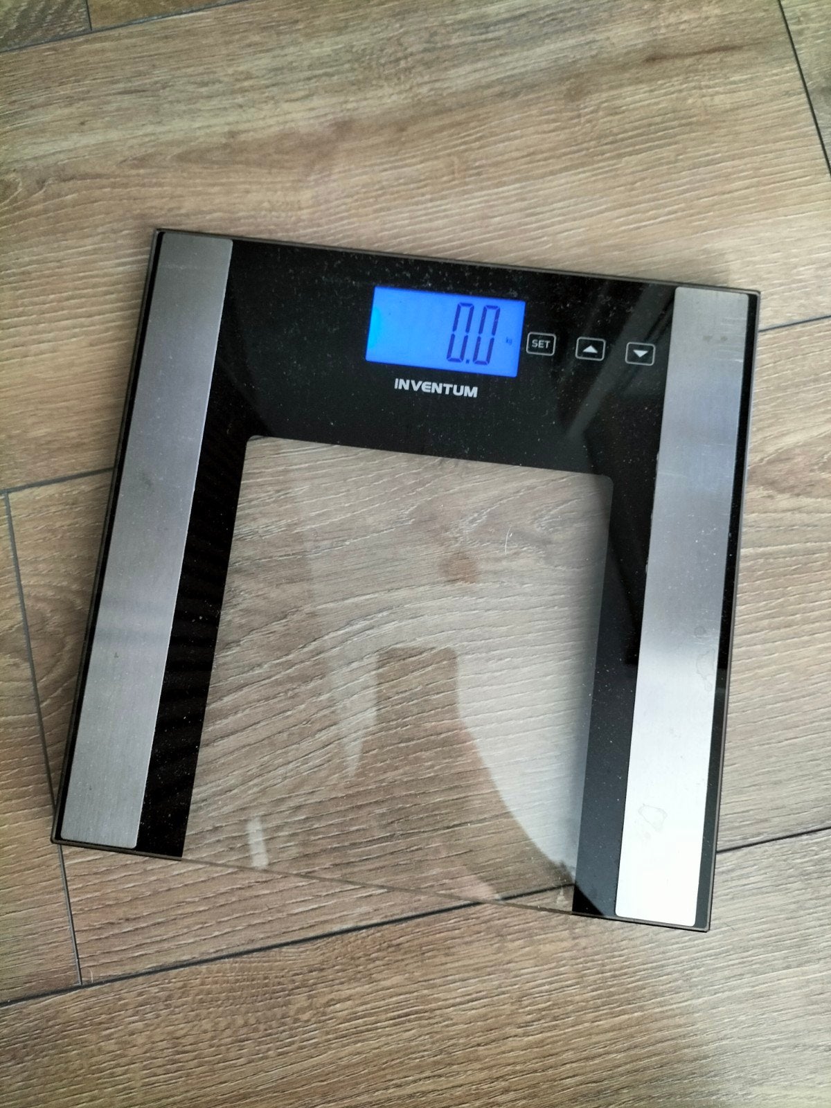 Inventum personen weegschaal, Witgoed en Apparatuur, Ophalen, 1 tot 500 gram, 100 kg of meer, Zo goed als nieuw