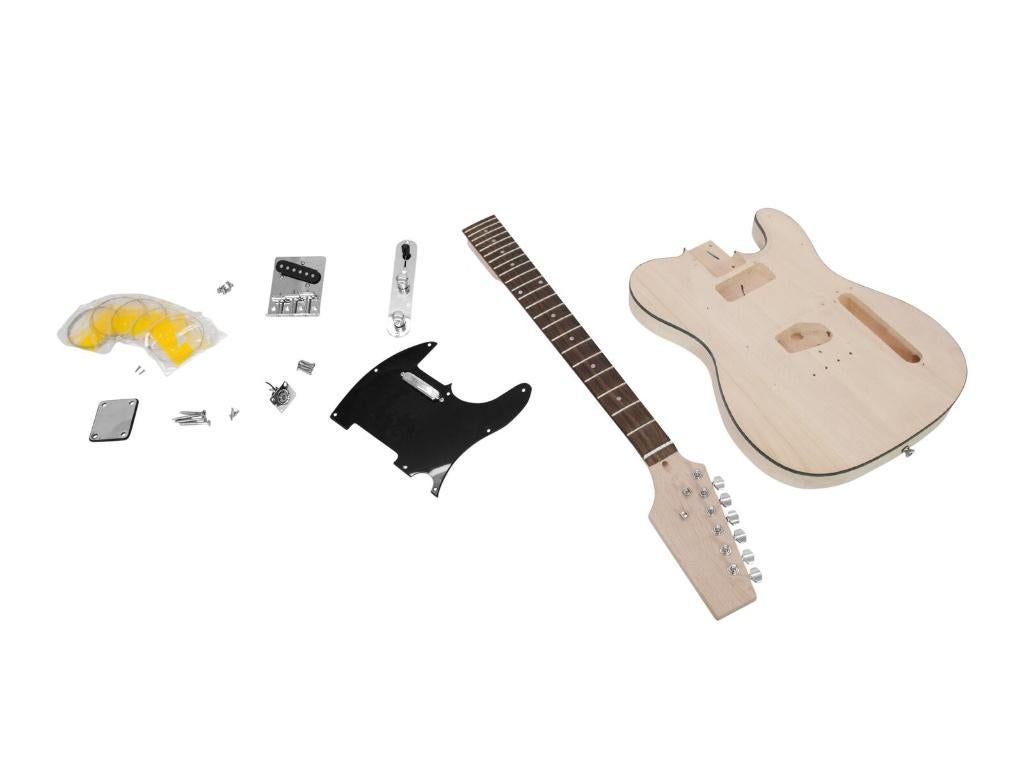 DIMAVERY DIY TL-10 Guitar construction kit Gitaarbouwpakket, ., Nieuw, Ophalen of Verzenden, .
