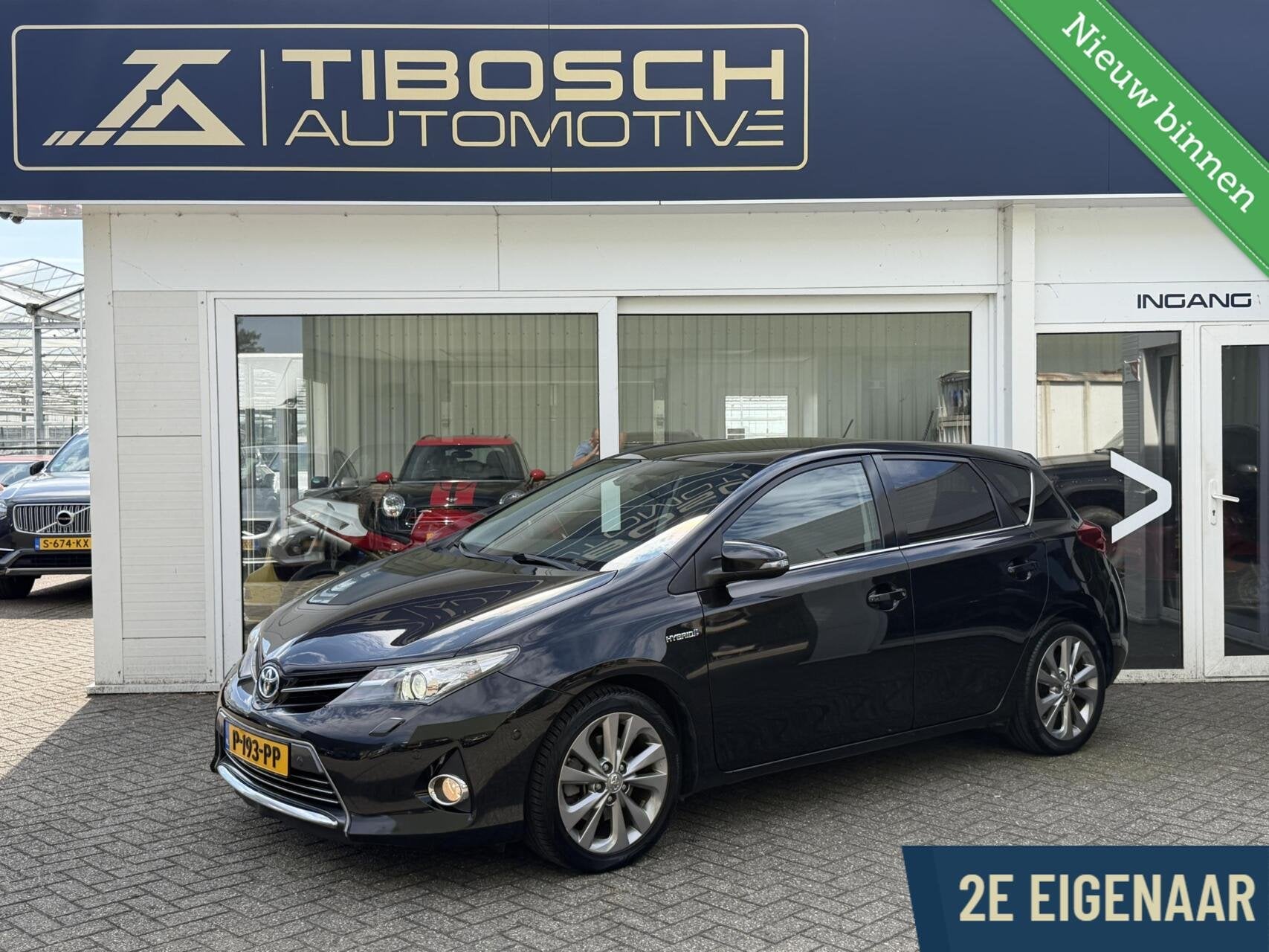 Toyota Auris 1.8 Hybrid Executive Panorama JBL Camera AUT., Euro 5, 136 pk, Gebruikt, Zwart
