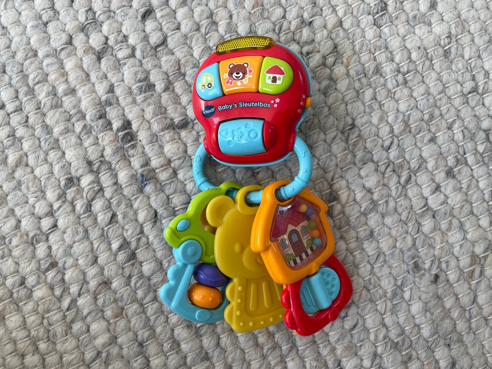 VTech baby's sleutelbos, Kinderen en Baby's, Ophalen of Verzenden, Gebruikt, Overige typen, Met licht