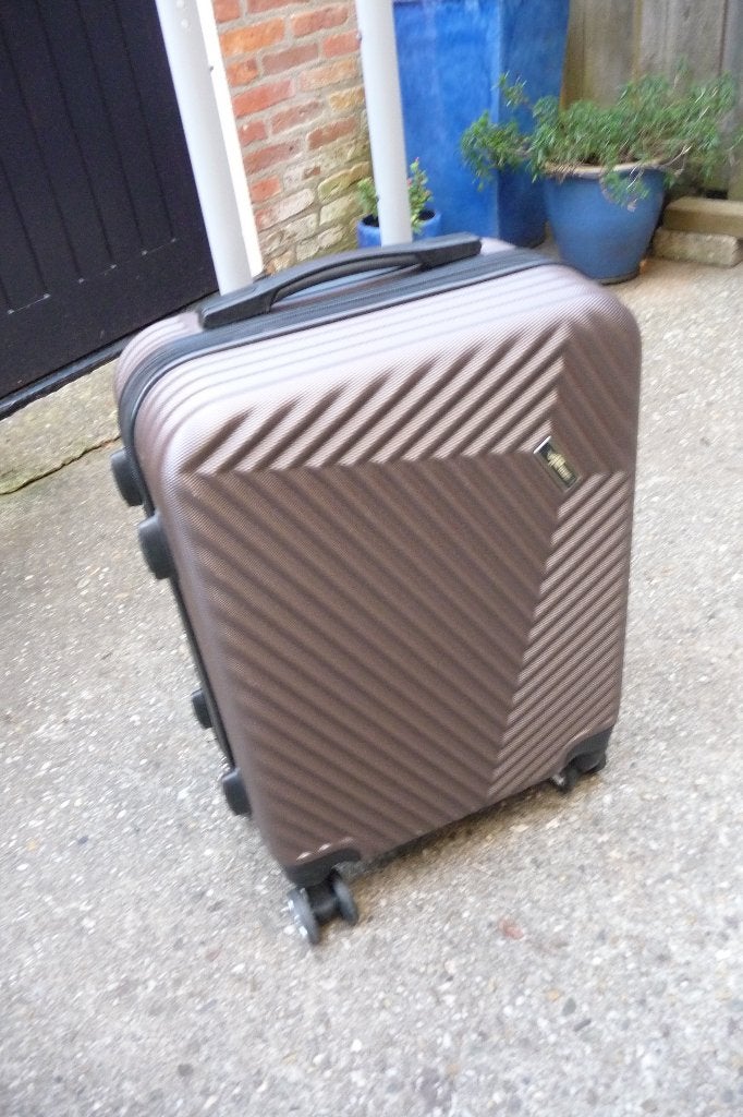 Rhinobag koffer handbagage 55 x 35 x 20 cm, Ophalen, Uitschuifbare handgreep, Gebruikt, 50 tot 60 cm