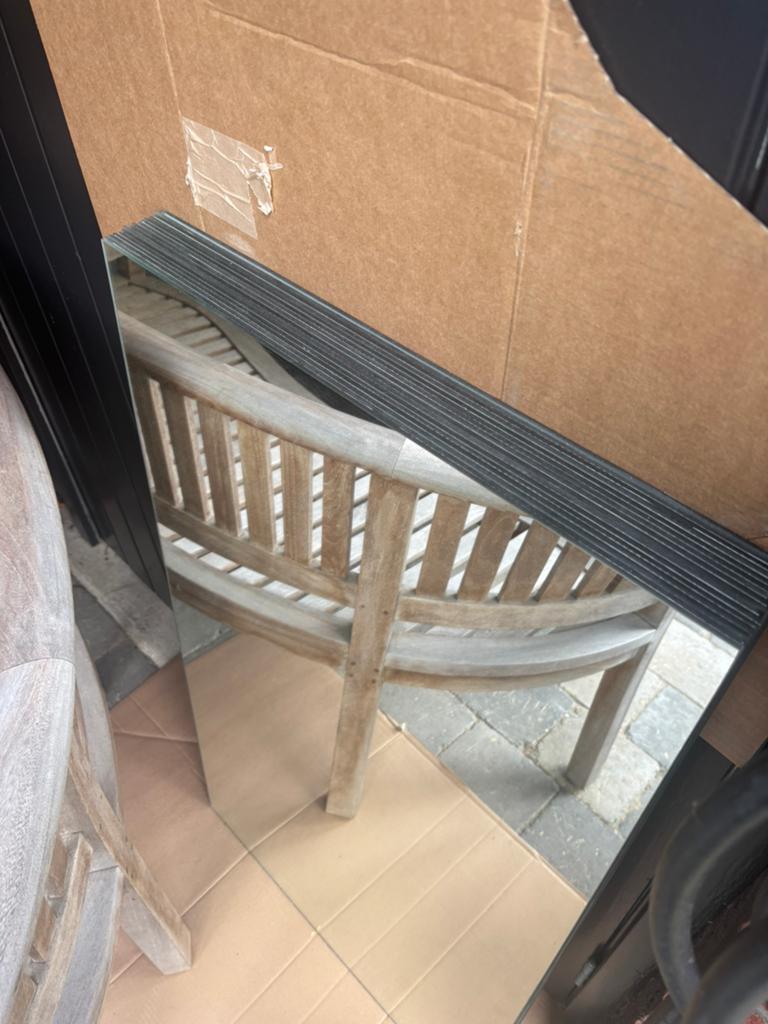 16x spiegel 100x0.57,5, Huis en Inrichting, Woonaccessoires | Spiegels, Ophalen of Verzenden, Rechthoekig, 50 tot 75 cm, Minder dan 100 cm