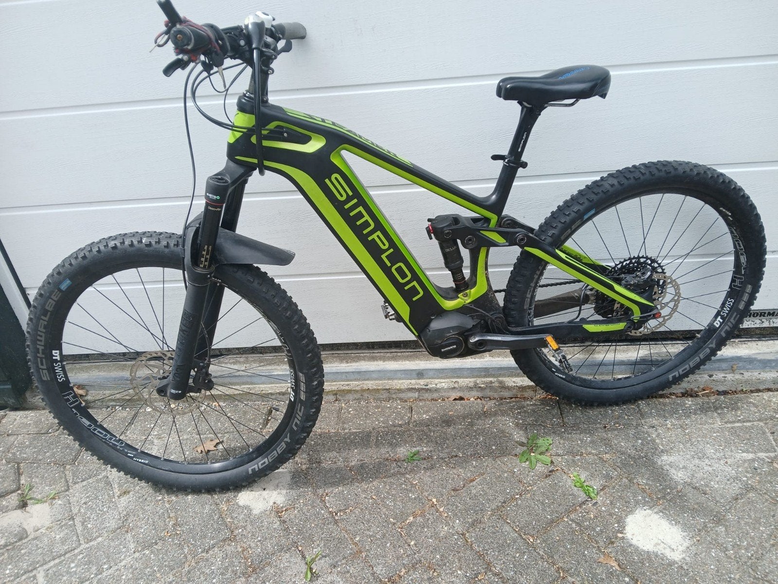 Simplon Steamer Carbon E-MTB - Full Suspension, Overige merken, 28 inch, Gebruikt, Vering