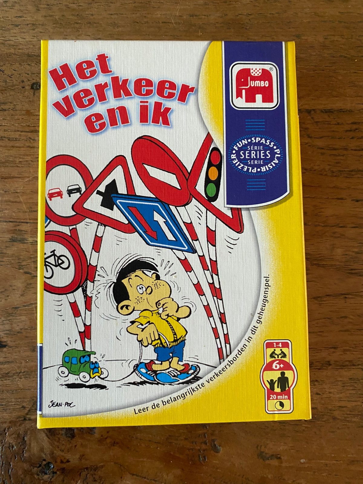 Vintage  “Het Verkeer en Ik" - Jumbo geheugenspel, Ophalen of Verzenden, Zo goed als nieuw