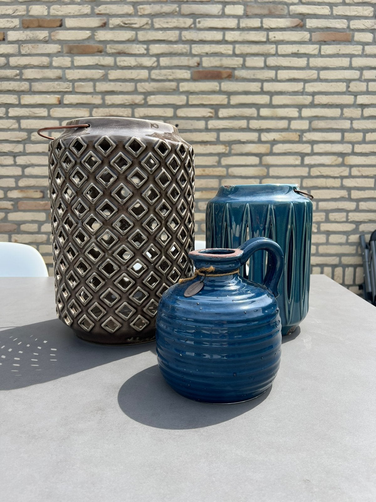 Decoratieset Riverdale, Meerkleurig, Ophalen of Verzenden, Steen/keramiek, Landelijk
