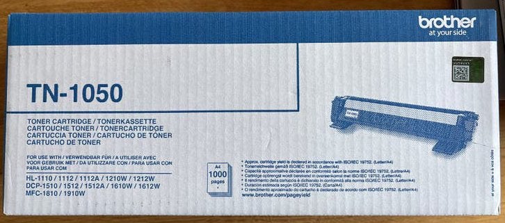 Brother TN-1050 Toner Cartridge - Nieuw in doos, Ophalen of Verzenden, Nieuw, Zwart-en-wit printen