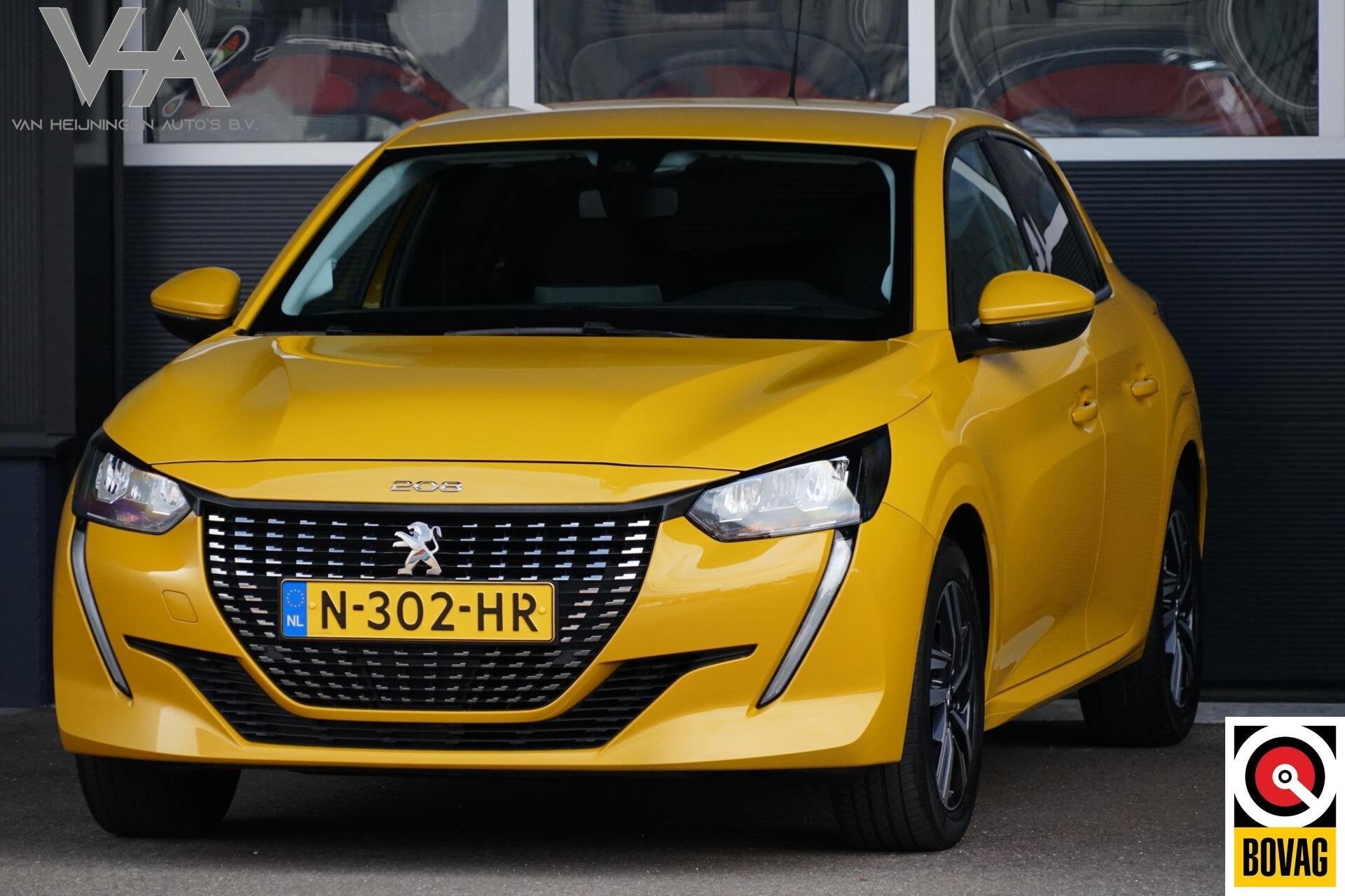 Peugeot 208 1.2 PureTech Allure NL, LED, CarPlay, clima, cam, Voorwielaandrijving, Euro 6, 1199 cc, Met garantie (alle)