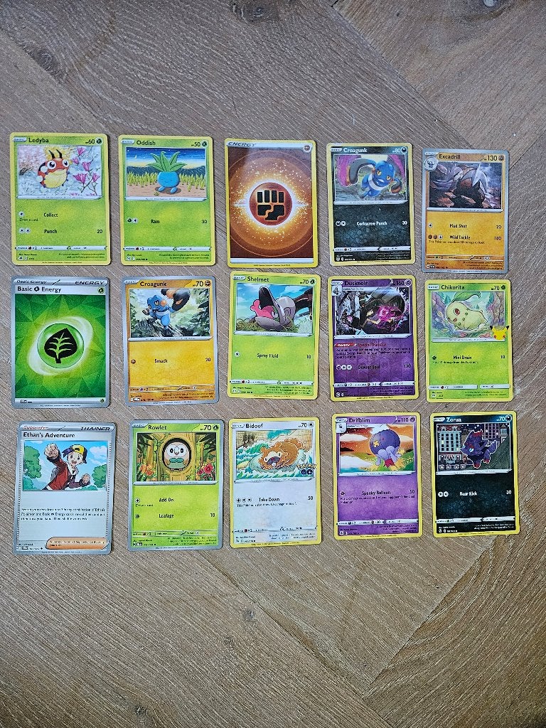Pokemon kaarten, Ophalen of Verzenden, Zo goed als nieuw, Meerdere kaarten