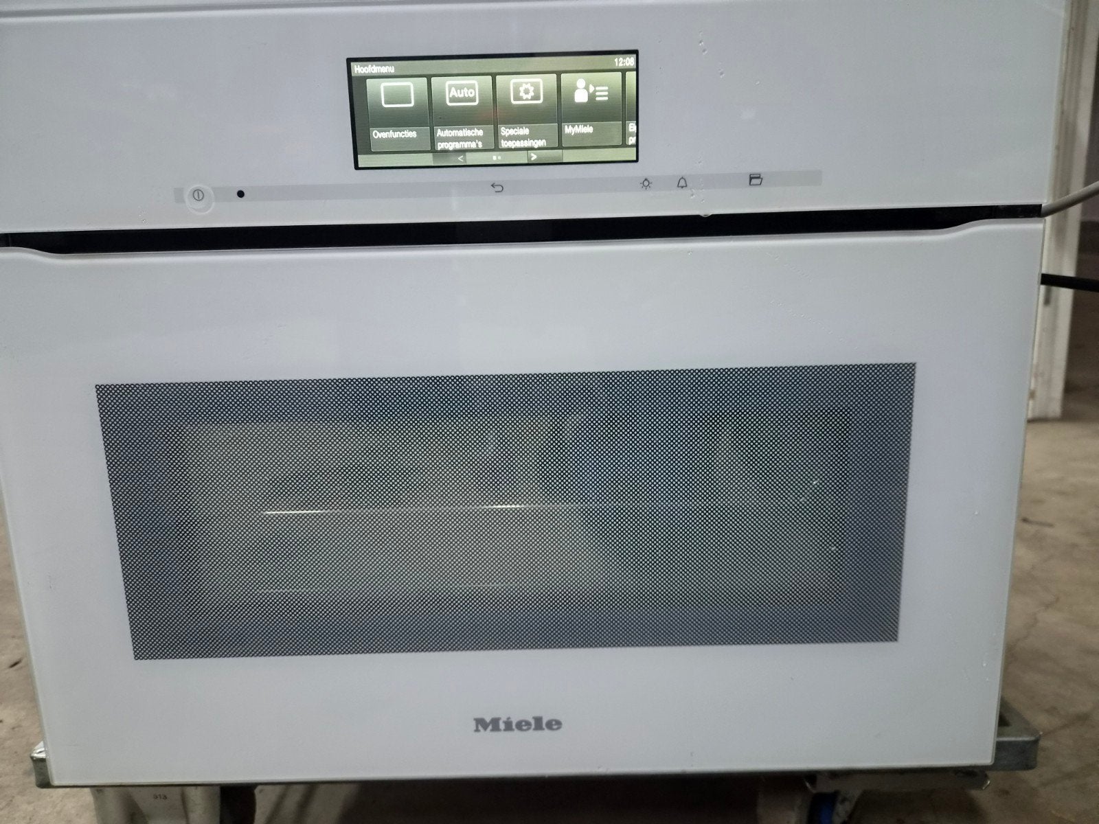Miele H6800BPX Touch2Open + CVA 6805 | Brilliant White, Minder dan 45 cm, Hete lucht, Ophalen of Verzenden, Inbouw