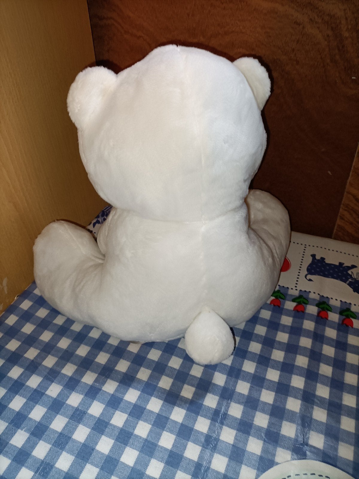 Witte Kika Beer knuffel nieuw versie 30 cm groot, Ophalen of Verzenden, Zo goed als nieuw, Beer