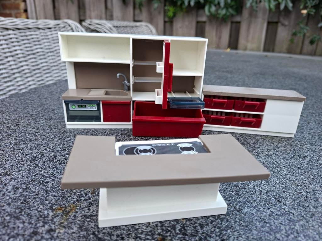 Playmobil lege keuken, Ophalen