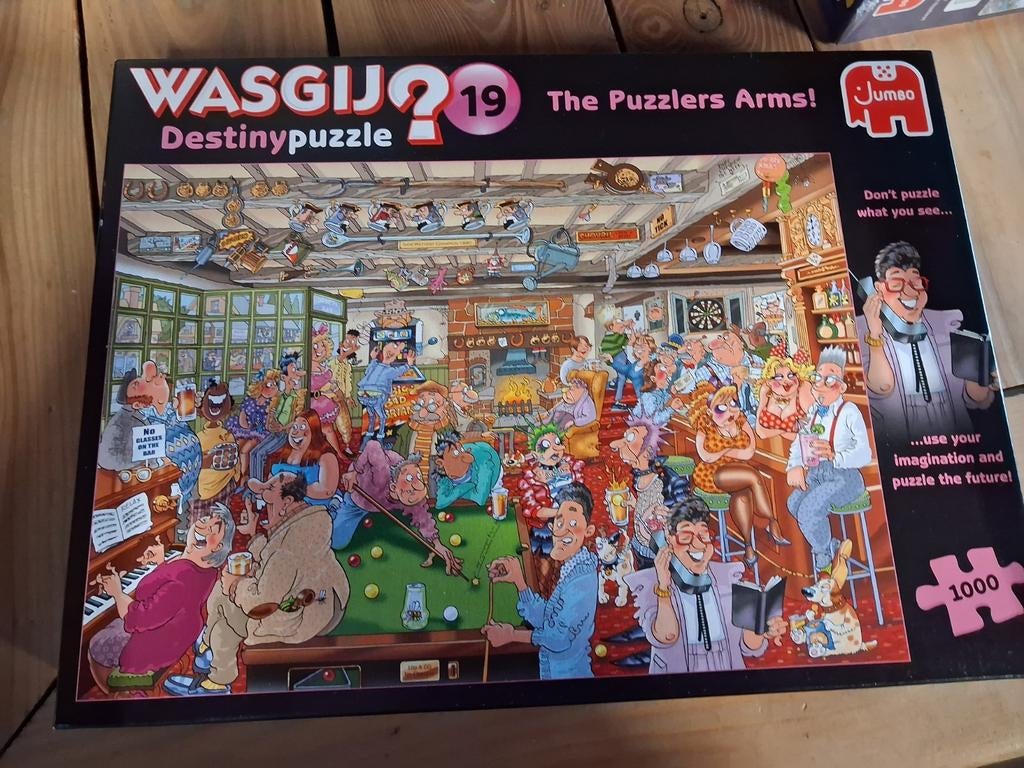 Wasgij destiny #19, Ophalen of Verzenden, 500 t/m 1500 stukjes, Zo goed als nieuw, Legpuzzel