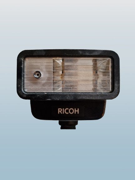 Vintage Ricoh XR Speedlite 240 flitser voor Ricoh camera, Overige merken, Gebruikt, Voor analoge fotografie, Externe flitser