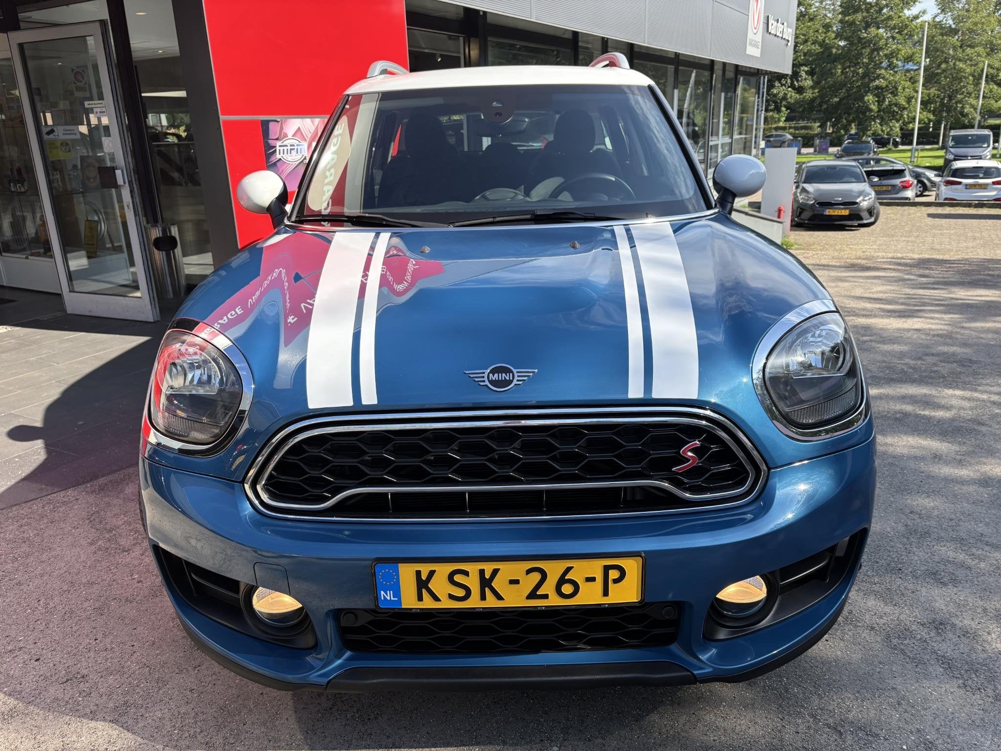 MINI Countryman 2.0 Cooper S Night Jack Edition Pano, Auto's, Stof, Blauw, Bedrijf, SUV of Terreinwagen