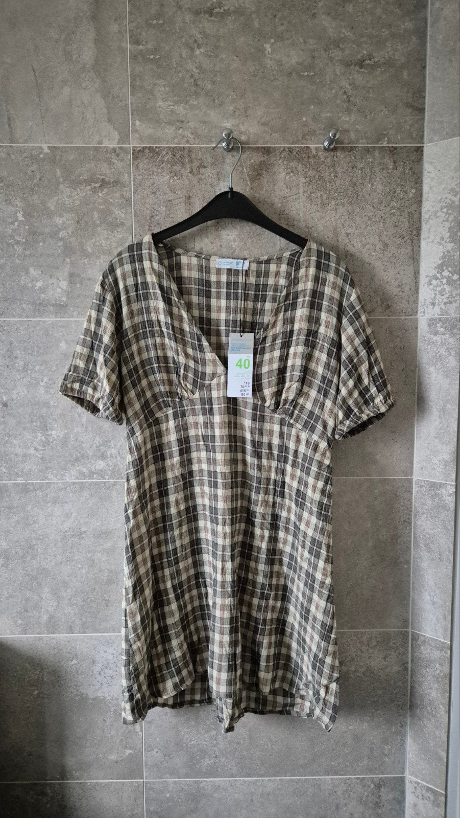 Primark geruite blouse/tuniek maat 40, Maat 38/40 (M), Nieuw, Ophalen of Verzenden, Boven de knie