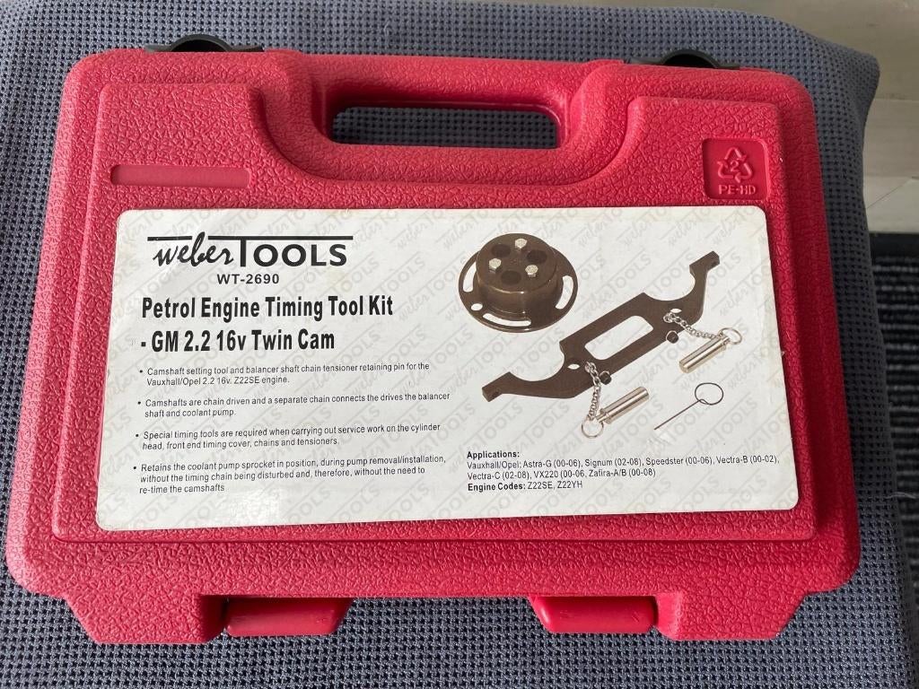 Weber Tools WT-2690 timing set voor Opel 2.2 16V, Nieuw, Ophalen of Verzenden, /, Weber Tools