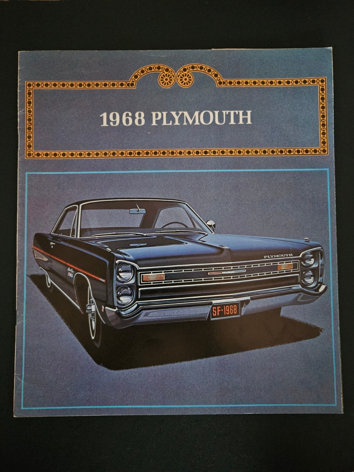 Brochure Plymouth 1968, Ophalen of Verzenden, Zo goed als nieuw, Overige merken