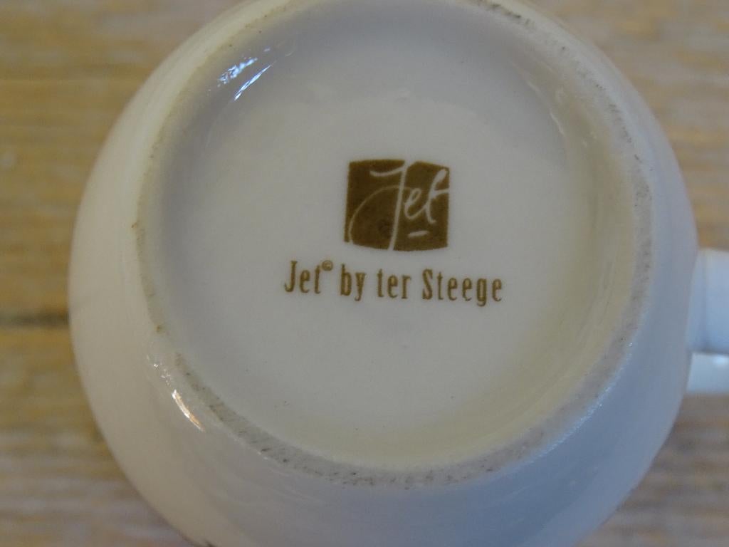 2x Mok, Jet (by Ter Steege) KERST / HULST, zo goed als nieuw, Huis en Inrichting, Keuken | Servies, Ophalen of Verzenden, Zo goed als nieuw