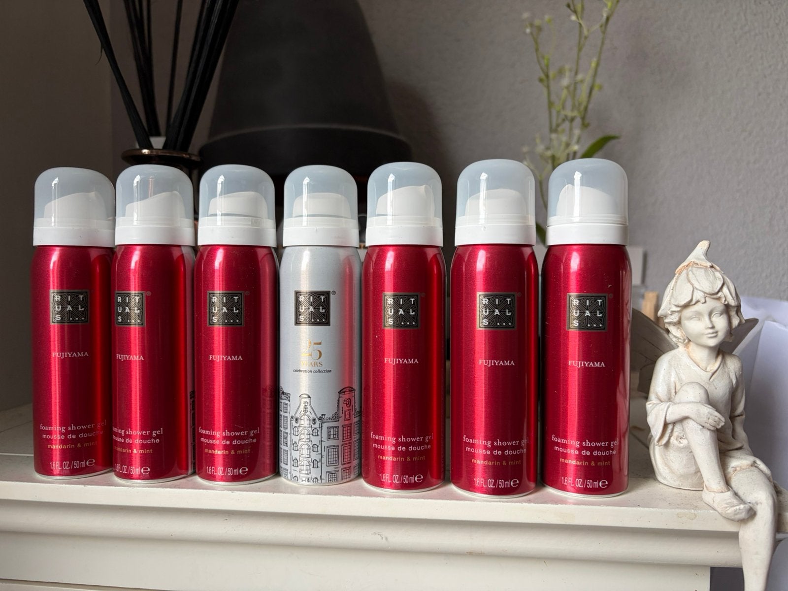 Rituals Fujiyama douchegel foam 50 ml nieuw 6 stuks, Ophalen, Nieuw, Bad & Douche