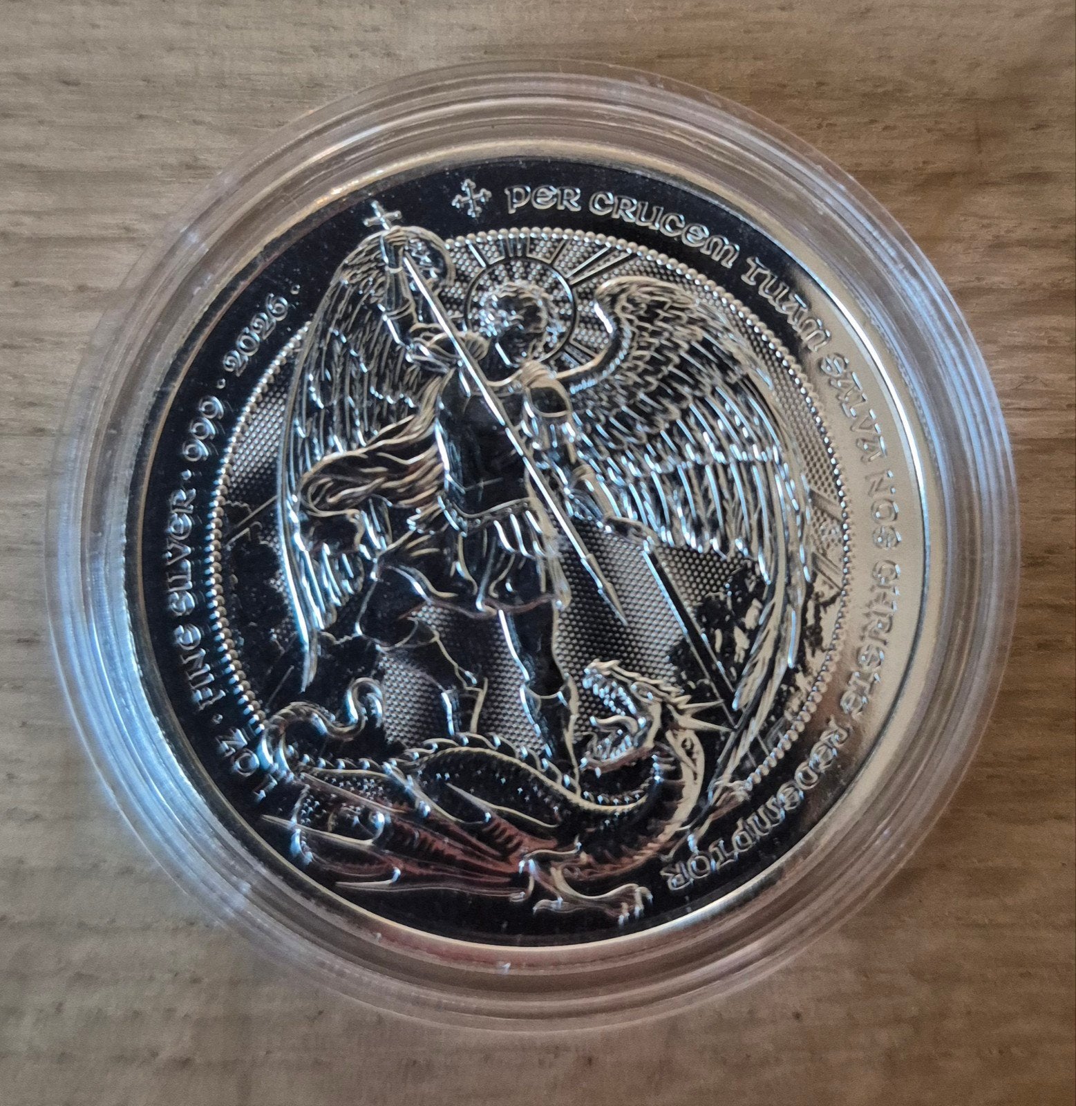 1 oz zilveren munt Royal Mint Archangel 2026, Ophalen of Verzenden, Zilver