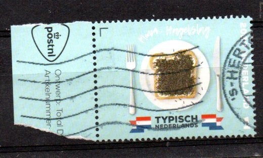 ‹(•¿•)› nl # m0213 typisch nederlands - hagelslag, Verzenden, Na 1940, Gestempeld